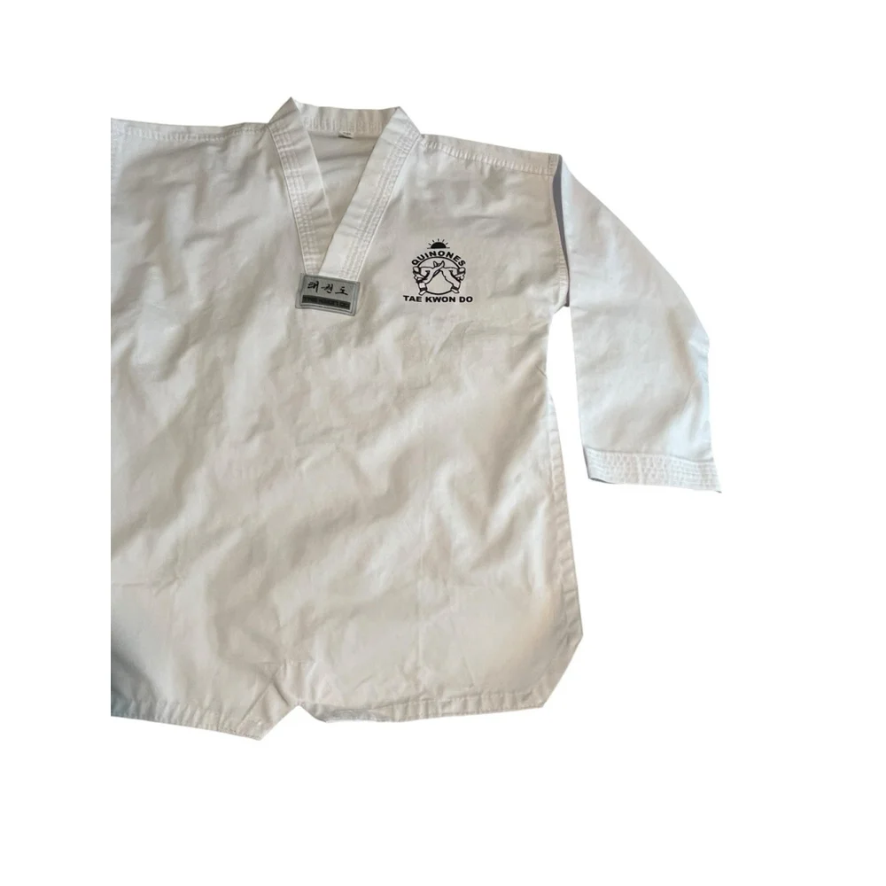 Taekwondo Gi Set Quinones Youth Large White Uniform